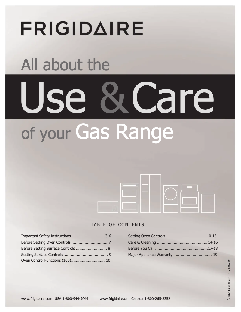 Imagen de la primera página del manual del dispositivo FGF348KM