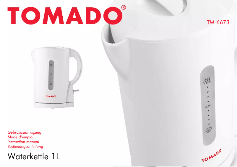 Página 1 del manual Manual de usuario Tomado TM-6673