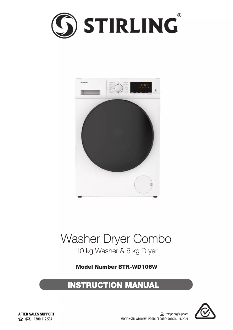 Imagen de la primera página del manual del dispositivo STR-WD106W