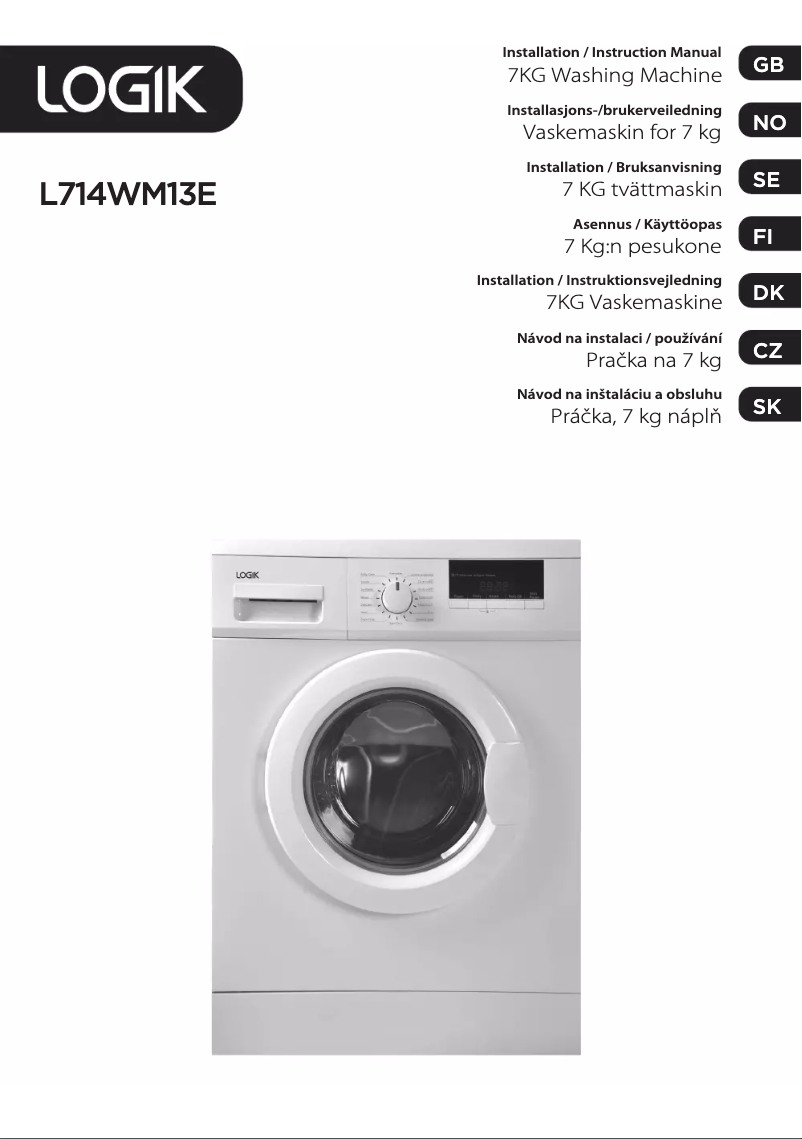 Imagen de la primera página del manual del dispositivo L714WM13E