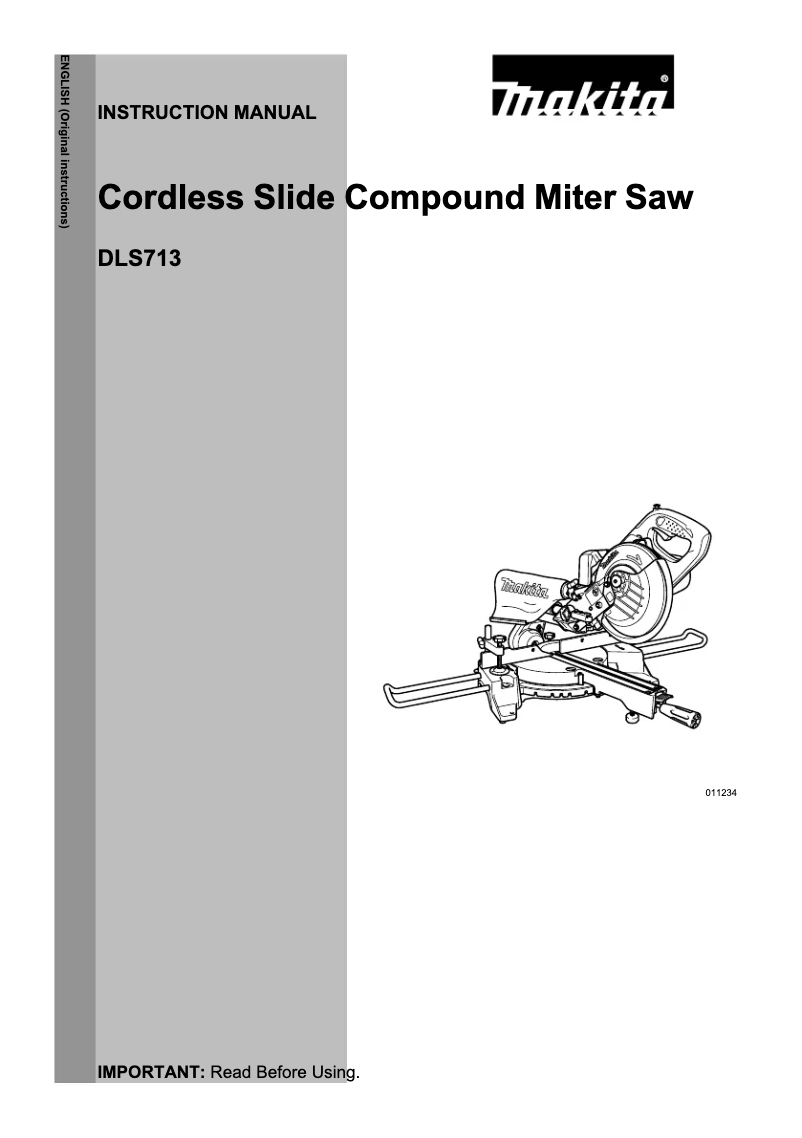 Imagen de la primera página del manual del dispositivo DLS713NRTE