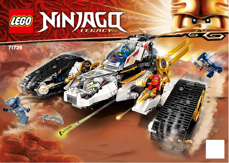 Imagen de la primera página del manual del dispositivo Ninjago 71739