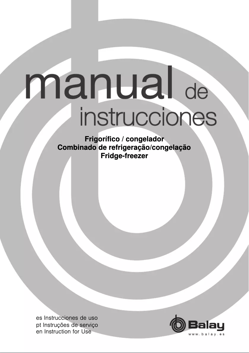 Imagen de la primera página del manual del dispositivo 3FS2502WI