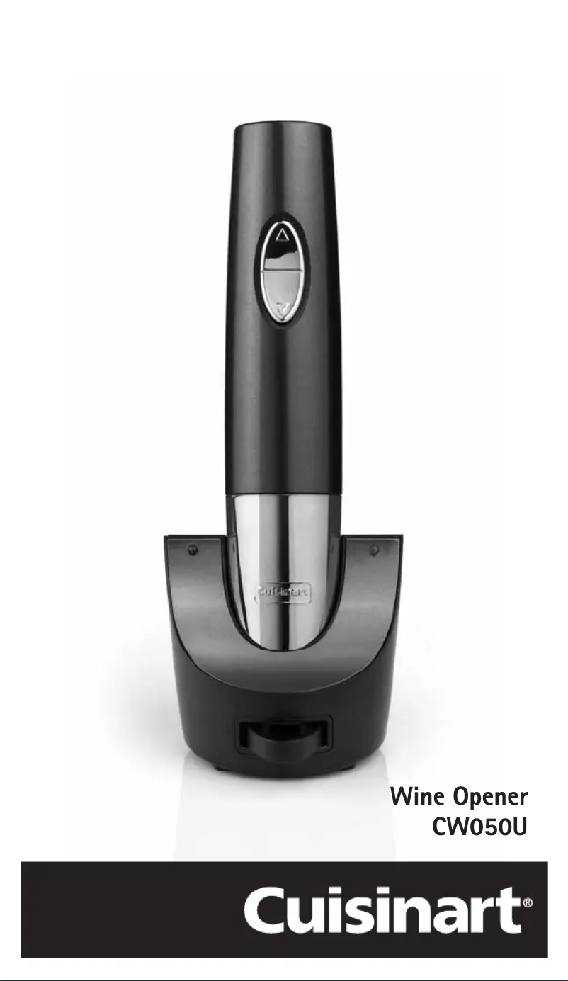 Imagen de la primera página del manual del dispositivo CWO50U