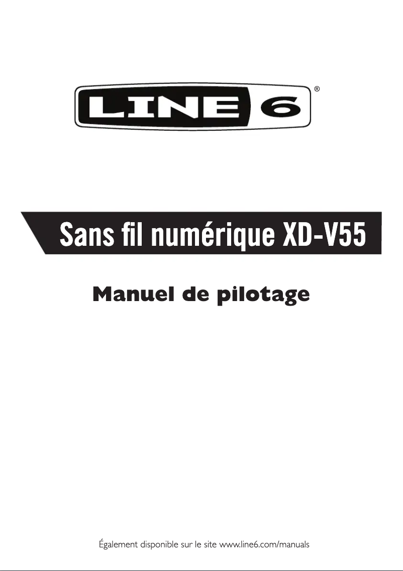 Página 1 del manual Manual de usuario Line 6 XD-V55HS