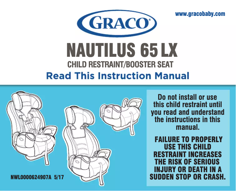 Página 1 del manual Manual de usuario Graco Nautilus 65 LX