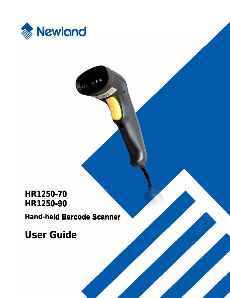 Página nº 1 - Manual de usuario Newland NLS-HR1250-90