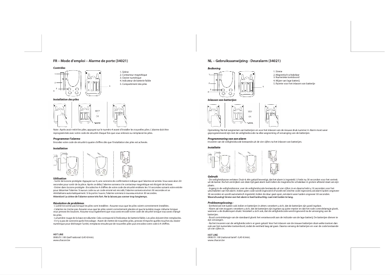 Imagen de la primera página del manual del dispositivo 34021