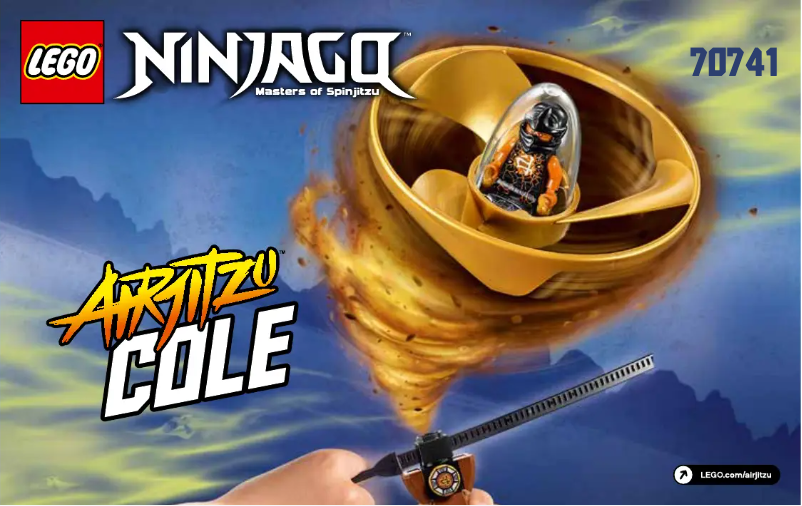 Página 1 del manual Manual de usuario Lego Ninjago 70741