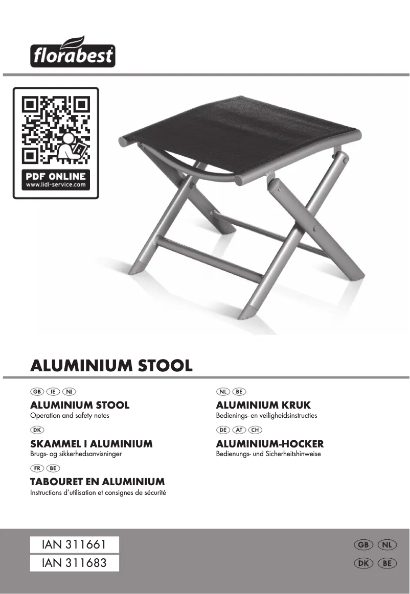 Imagen de la primera página del manual del dispositivo IAN 311683