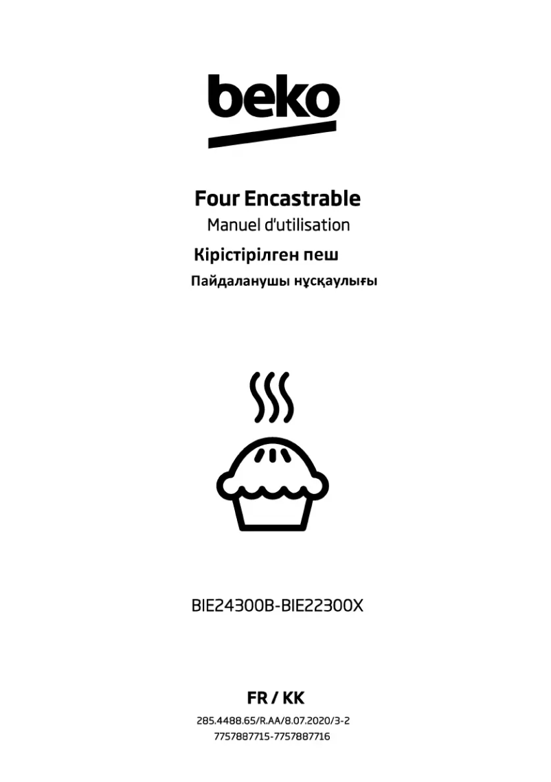 Página 1 del manual Manual de usuario Beko BIE22300X