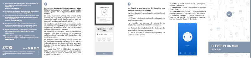 Imagen de la primera página del manual del dispositivo Clever Plug Mini
