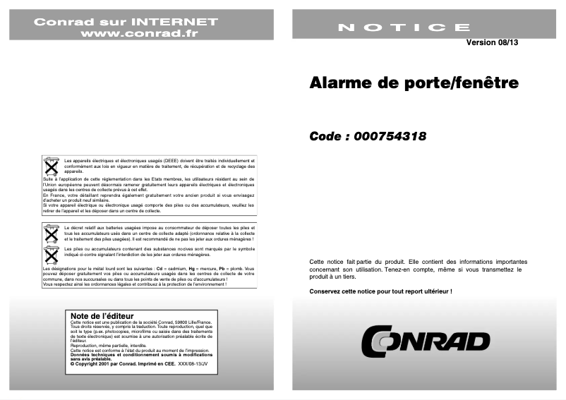 Página nº 1 - Manual de usuario Stabo TFA 100