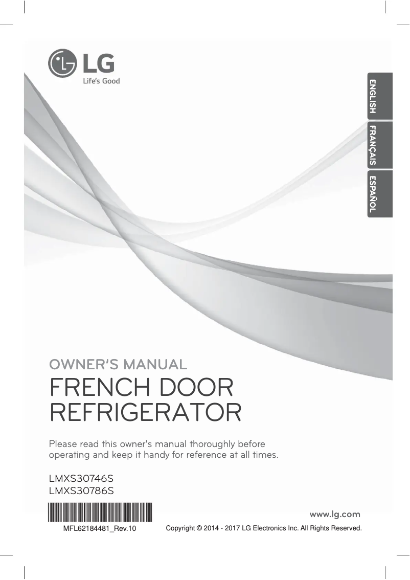 Página nº 1 - Manual de usuario LG LMXS30746S