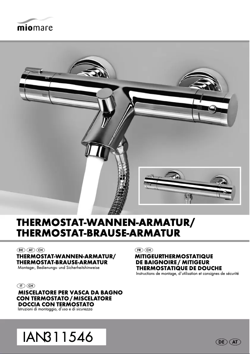 Imagen de la primera página del manual del dispositivo IAN 311546