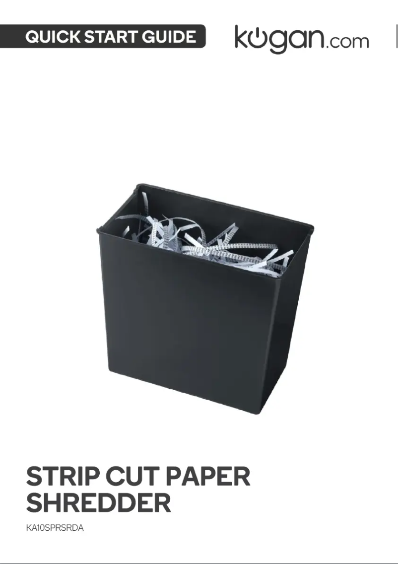 Página 1 del manual Manual de usuario Kogan KA10SPRSRDA