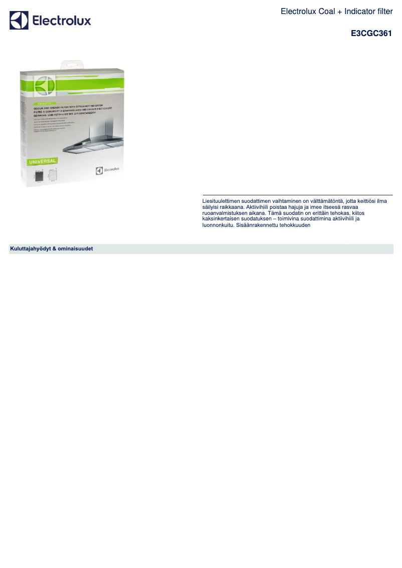 Imagen de la primera página del manual del dispositivo E3CGC361