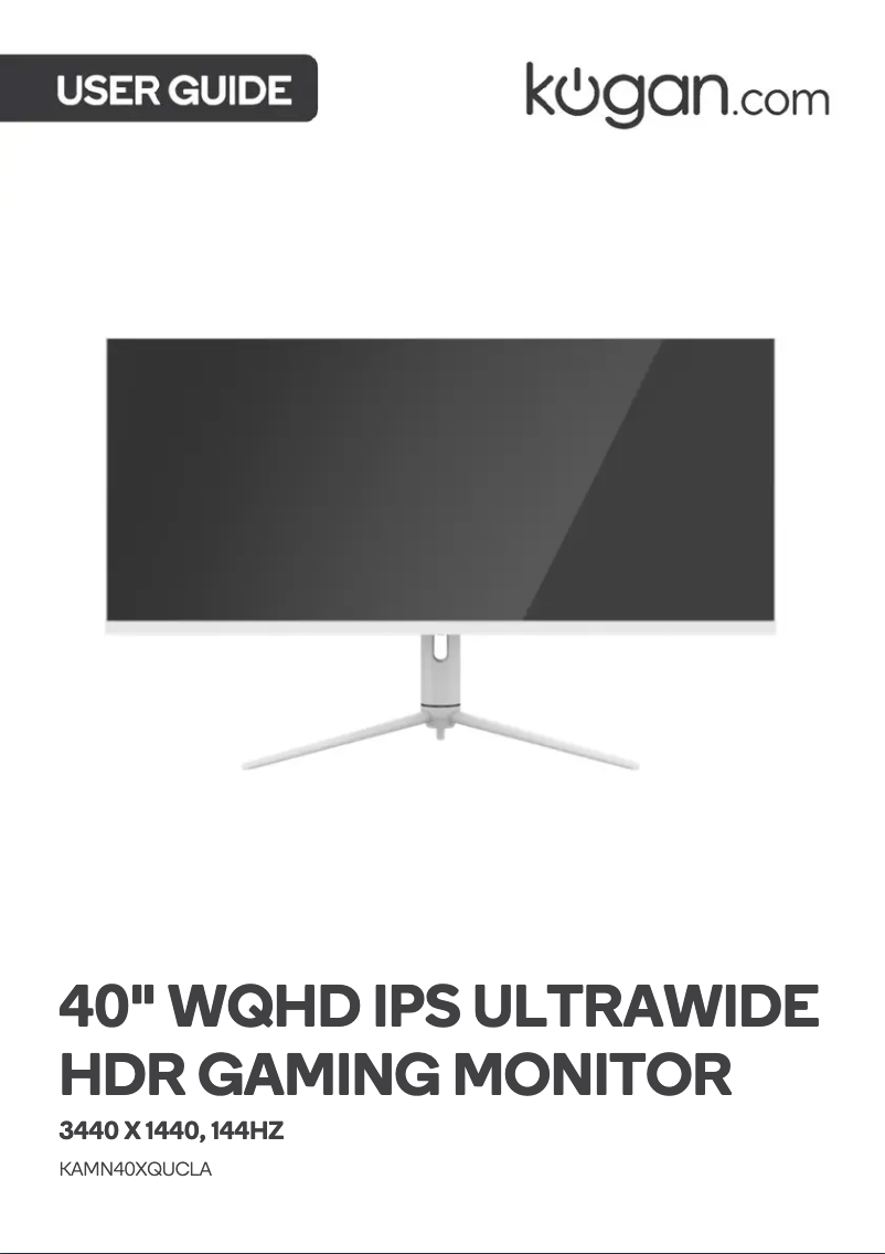 Página 1 del manual Manual de usuario Kogan KAMN40XQUCLA