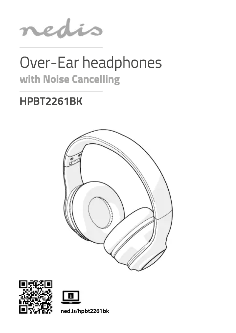 Imagen de la primera página del manual del dispositivo HPBT2261BK