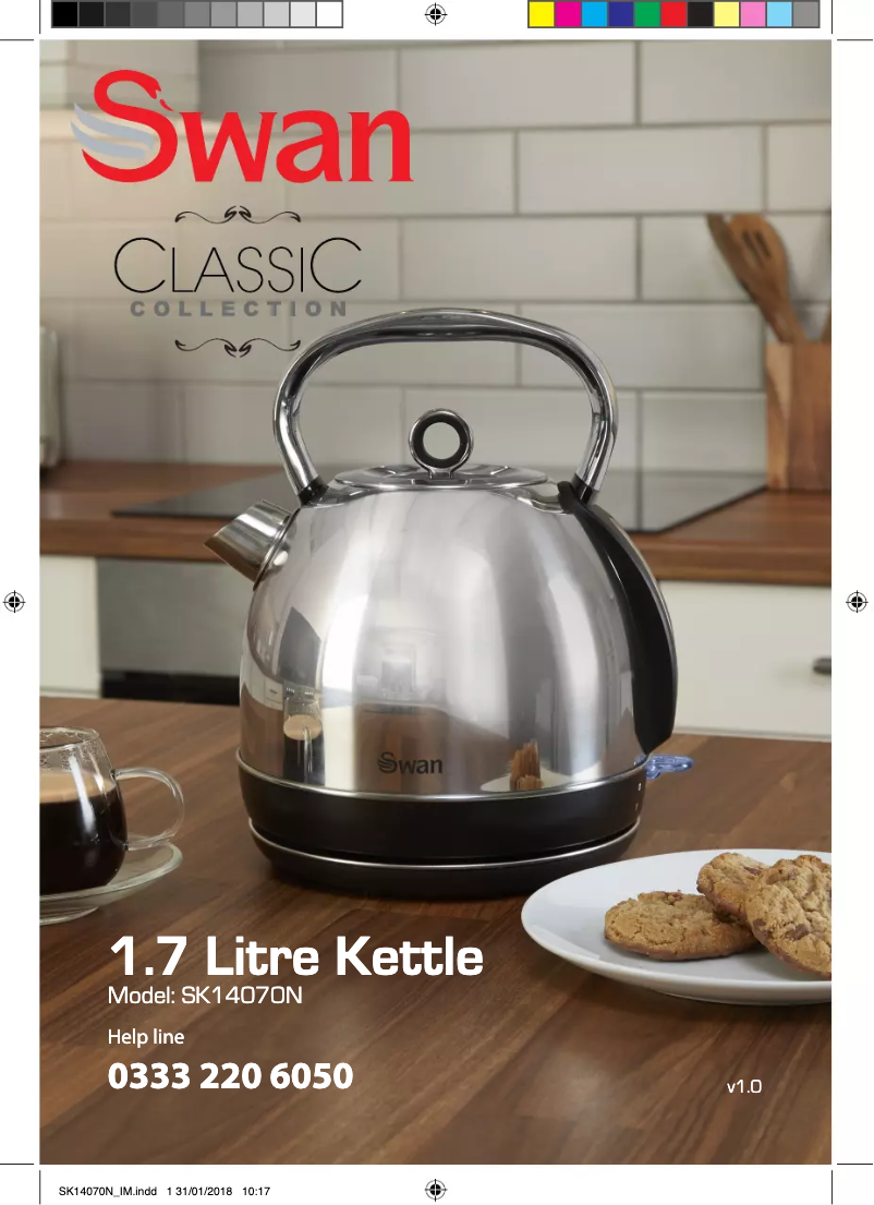 Página 1 del manual Manual de usuario Swan SK14070N