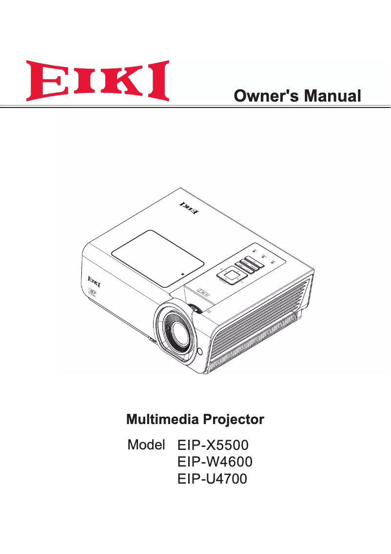 Imagen de la primera página del manual del dispositivo EIP-U4700