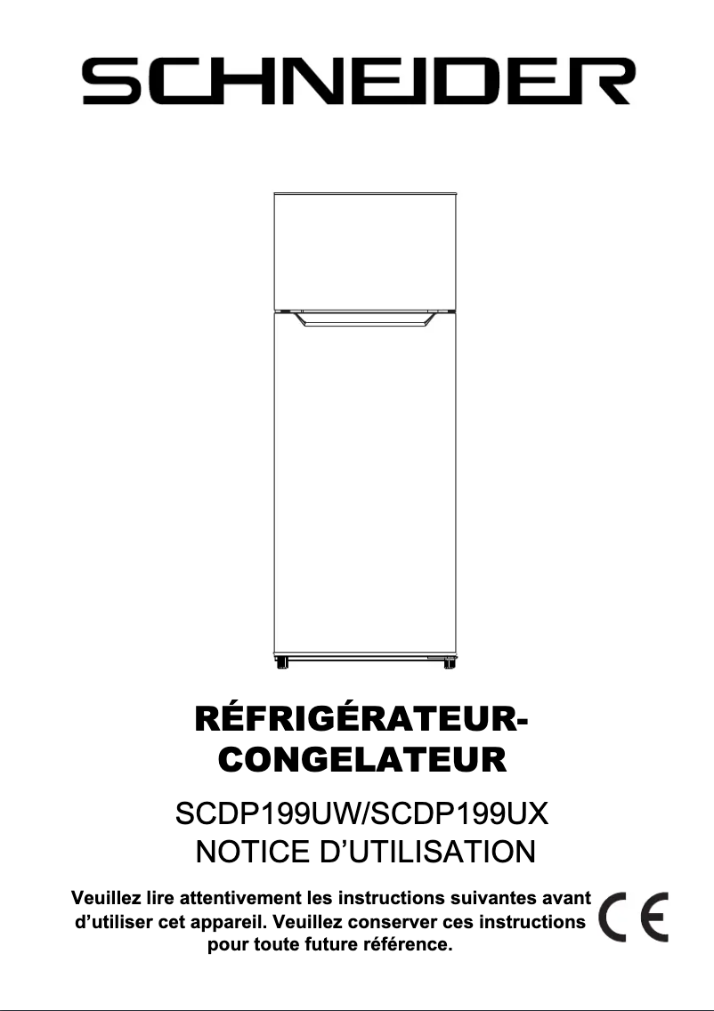 Imagen de la primera página del manual del dispositivo SCDP199U