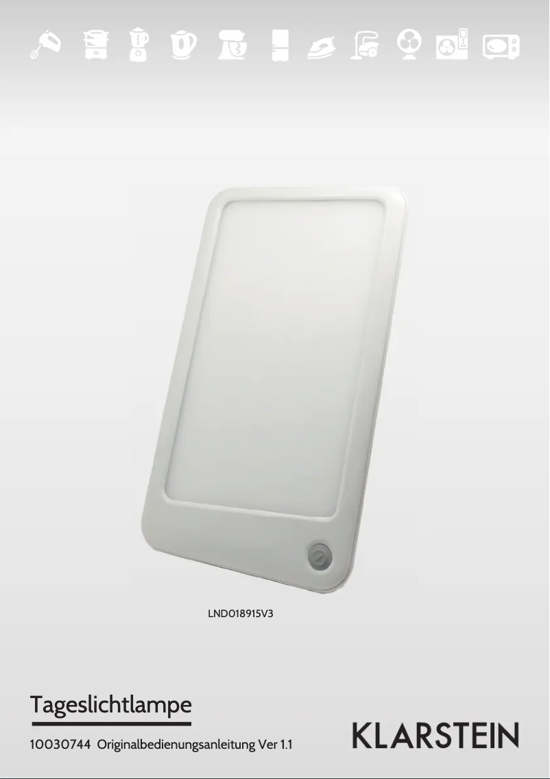 Imagen de la primera página del manual del dispositivo 10030744