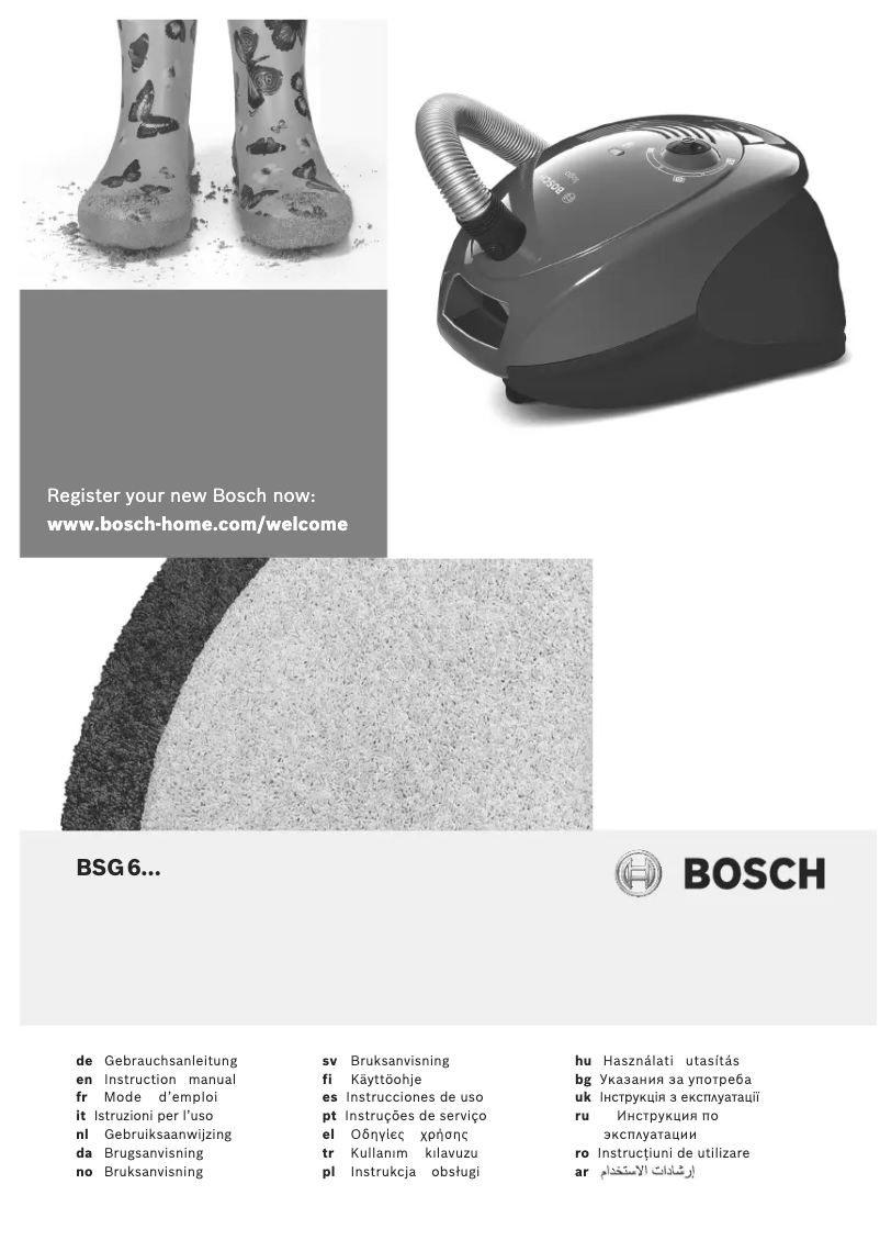 Página 1 del manual Manual de usuario Bosch ProPower 2.0 BSG6A212