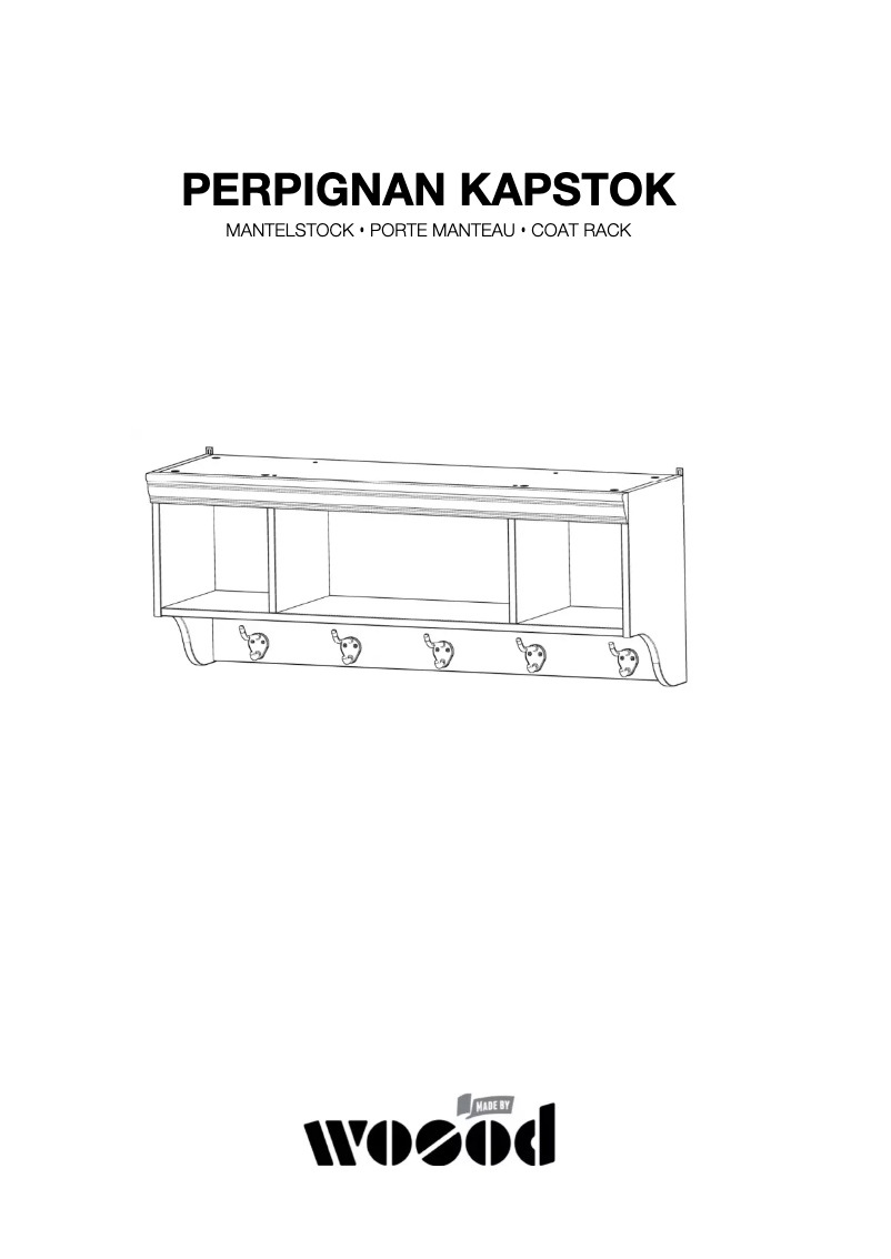 Página 1 del manual Manual de usuario WOOOD Perpignan