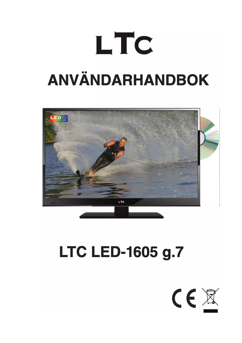 Imagen de la primera página del manual del dispositivo LED-1605