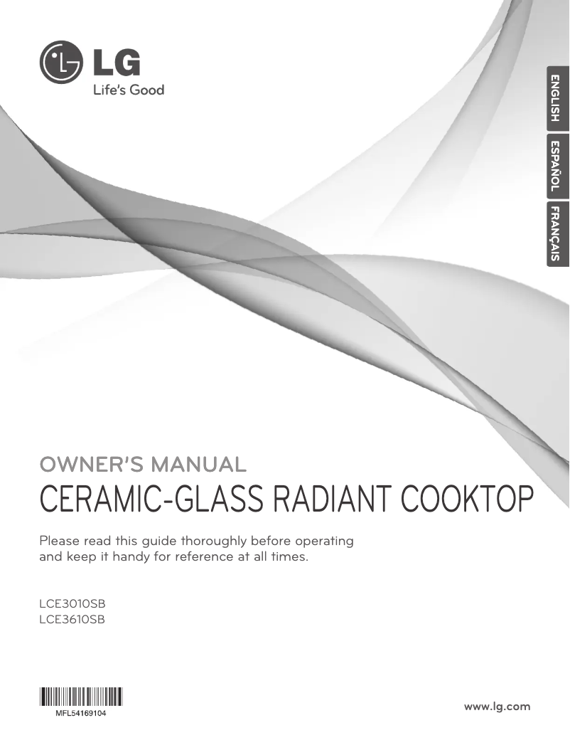 Imagen de la primera página del manual del dispositivo LCE3610SB