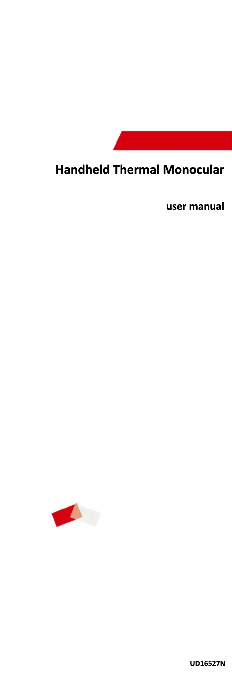 Página 1 del manual Manual de usuario Hikvision DS-2TS03-15XF/W