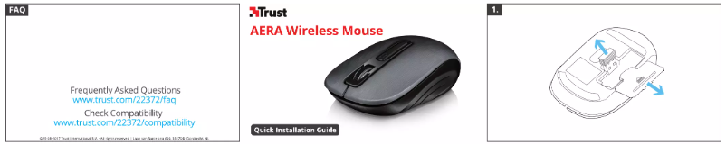 Imagen de la primera página del manual del dispositivo Aera