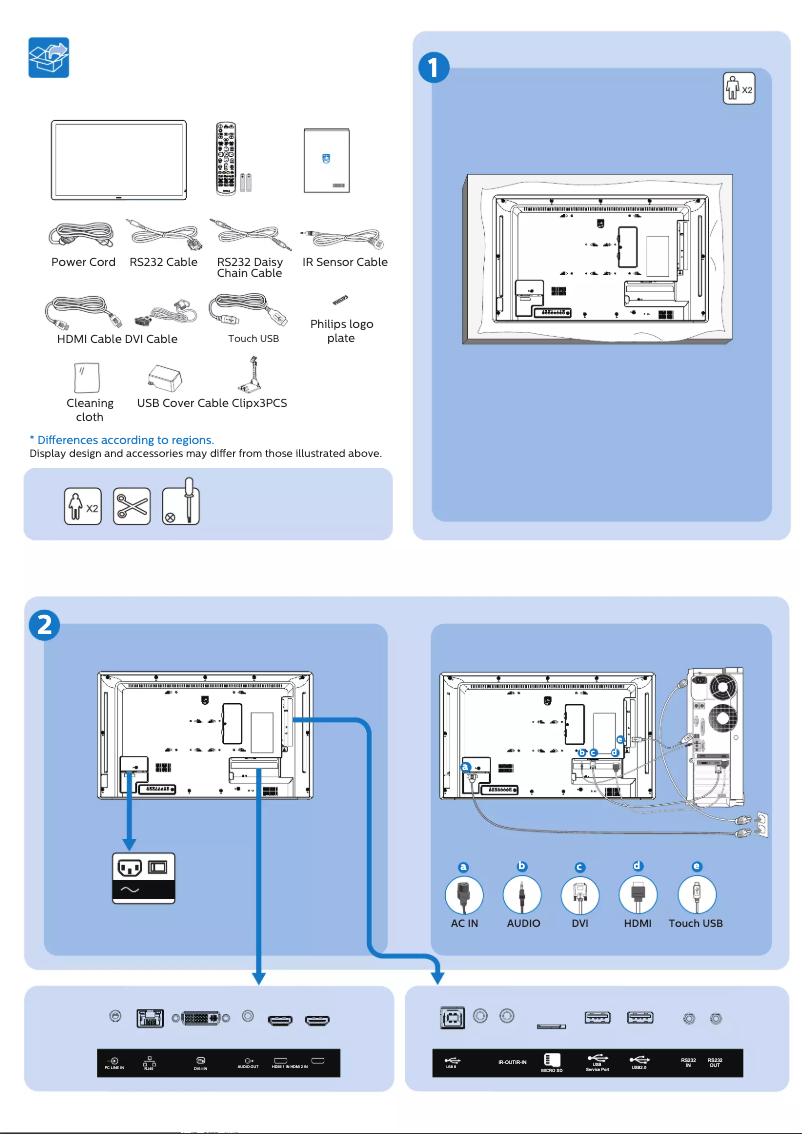 Imagen de la primera página del manual del dispositivo 32BDL3651T