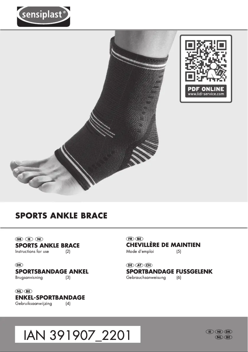 Imagen de la primera página del manual del dispositivo IAN 391907