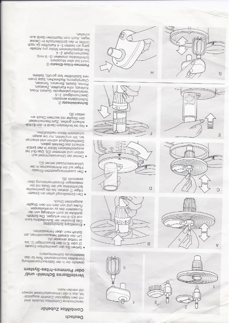 Imagen de la primera página del manual del dispositivo Combimax 700 3200