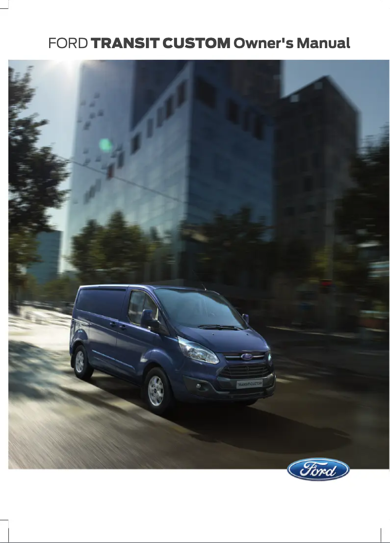 Página 1 del manual Manual de usuario Ford Transit Custom (2012)