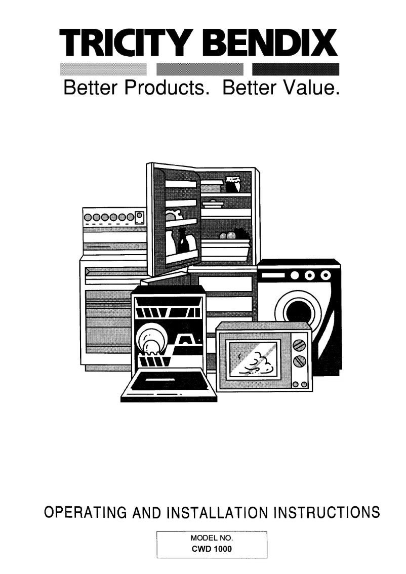 Imagen de la primera página del manual del dispositivo CWD 1000