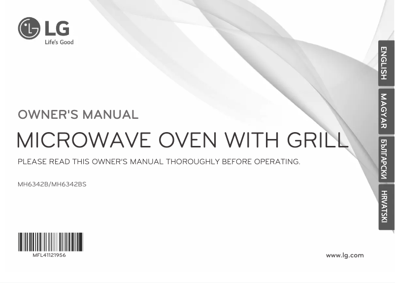 Página 1 del manual Manual de usuario LG MH6342BS