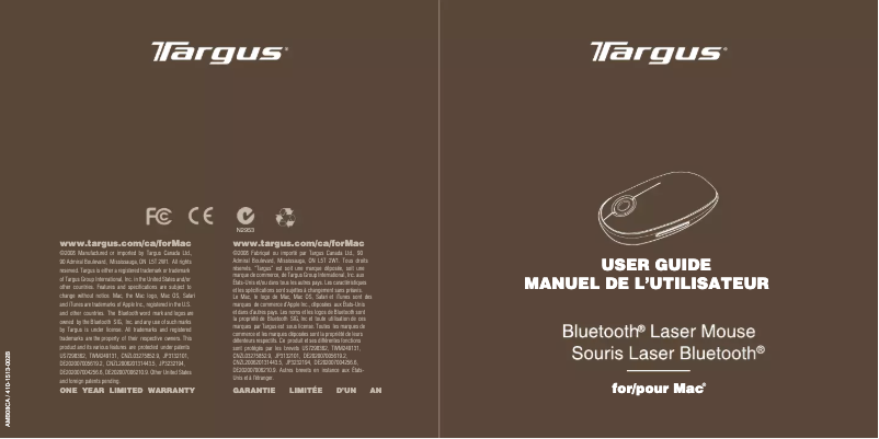 Imagen de la primera página del manual del dispositivo AMB08CA