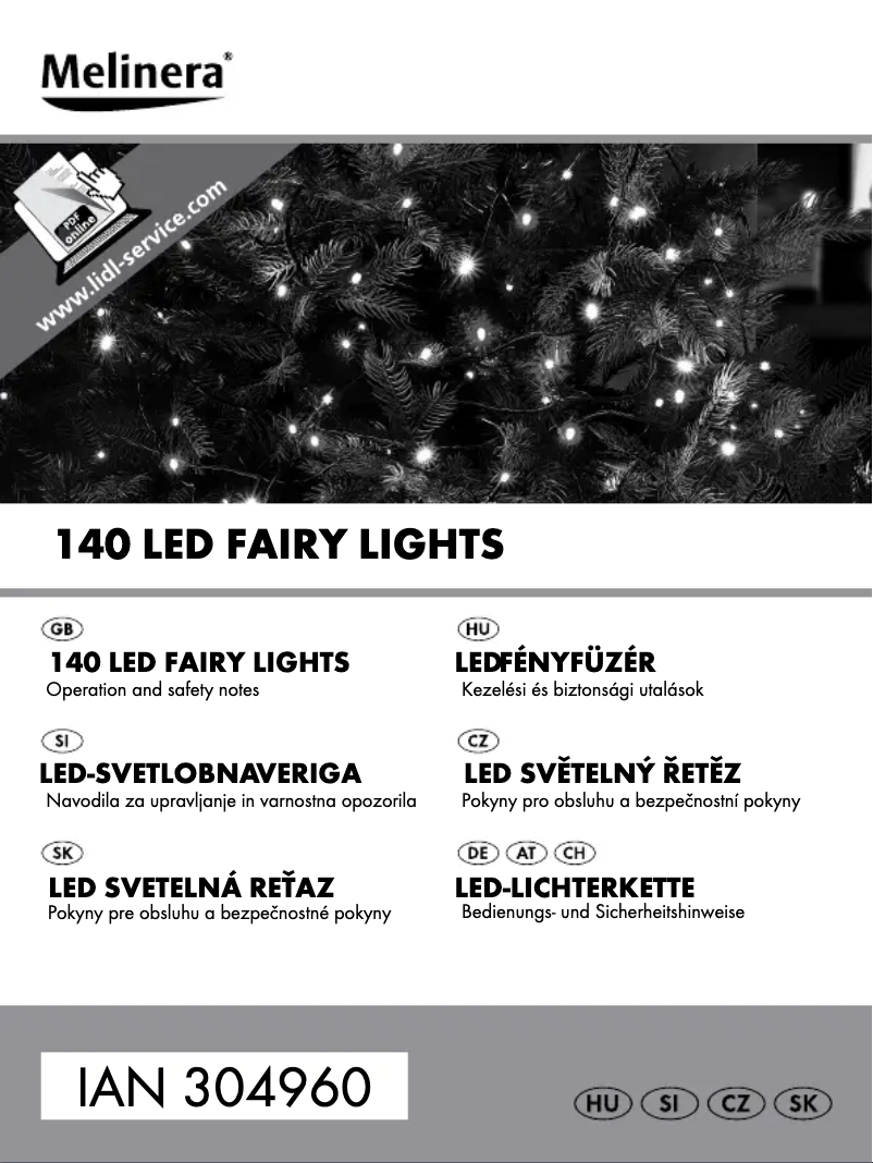 Página 1 del manual Manual de usuario Melinera IAN 304954