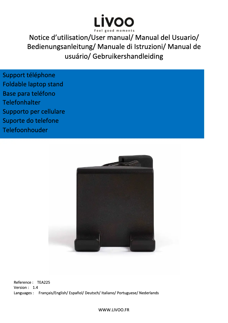 Página nº 1 - Manual de usuario Livoo TEA225