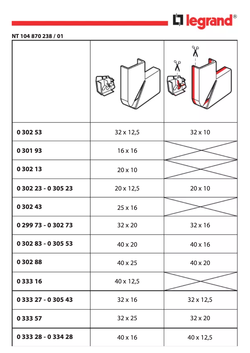 Página 1 del manual Manual de usuario Legrand 033328