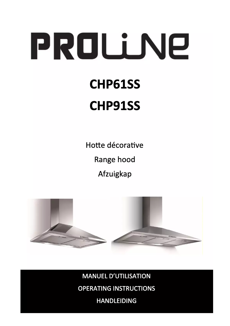 Imagen de la primera página del manual del dispositivo CHP61SS