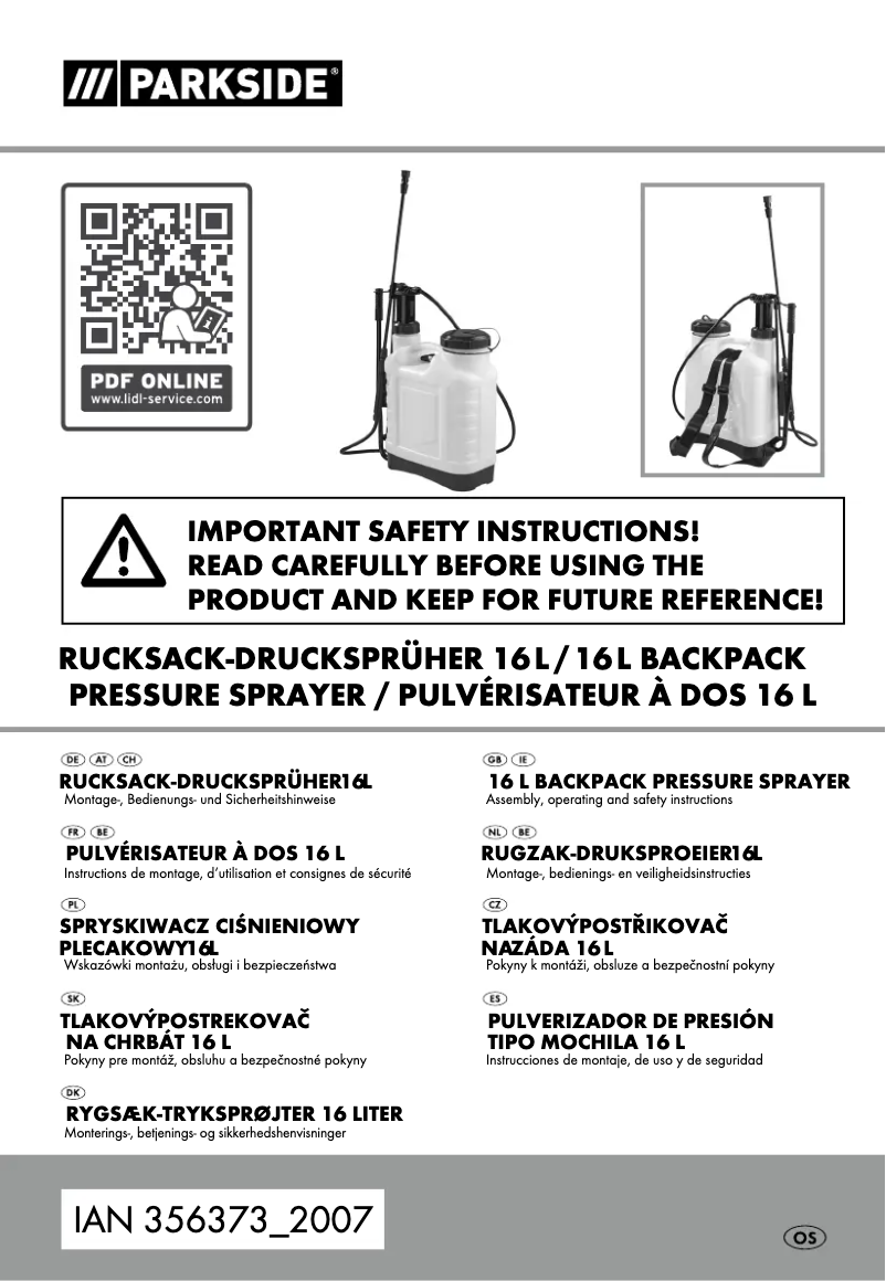 Imagen de la primera página del manual del dispositivo HG06876