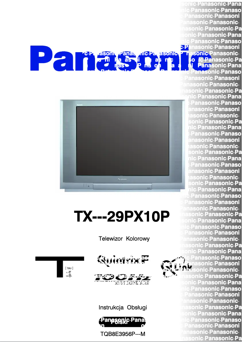 Imagen de la primera página del manual del dispositivo TX-29PX10P