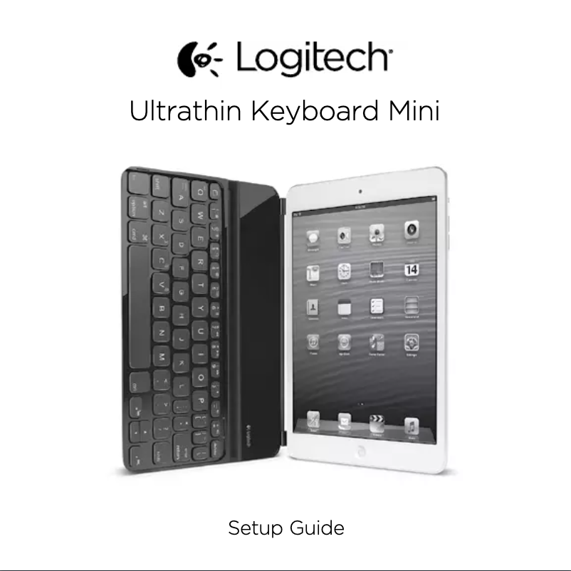 Página nº 1 - Manual de usuario Logitech Ultra Thin Keyboard mini