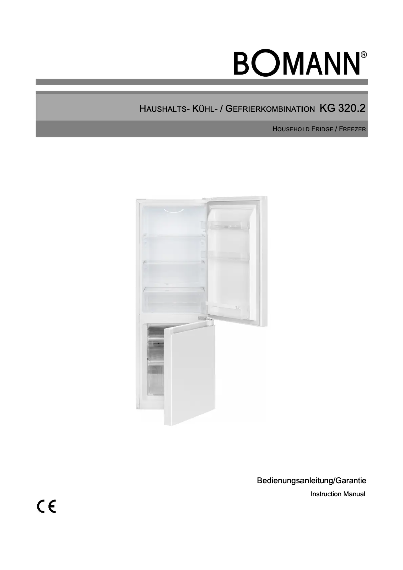 Imagen de la primera página del manual del dispositivo KG 320.2