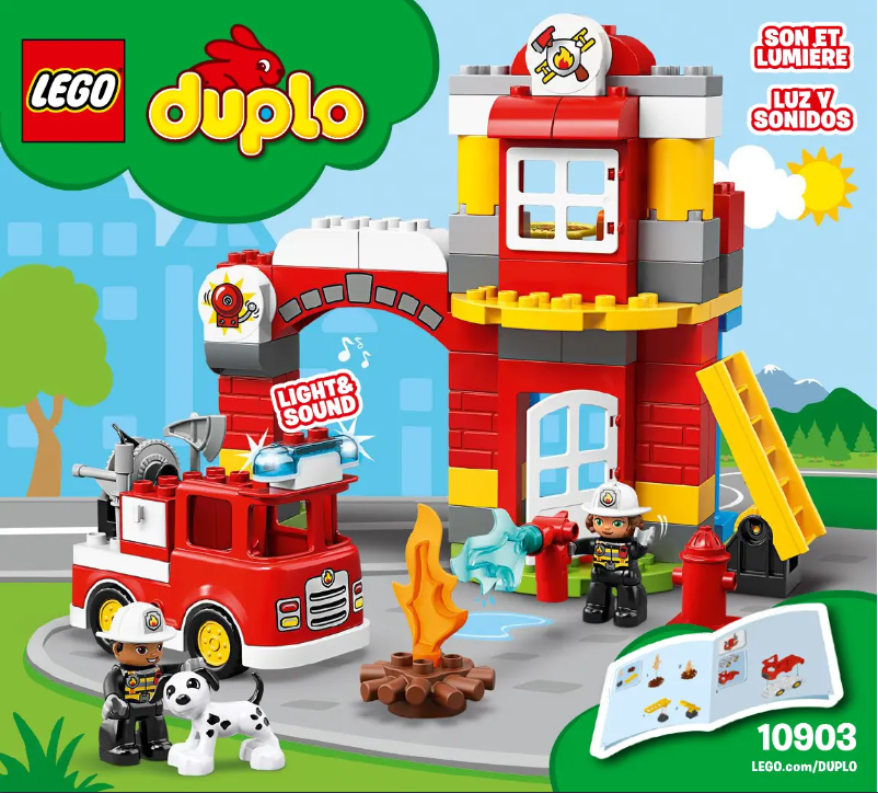 Página 1 del manual Manual de usuario Lego Duplo 10903
