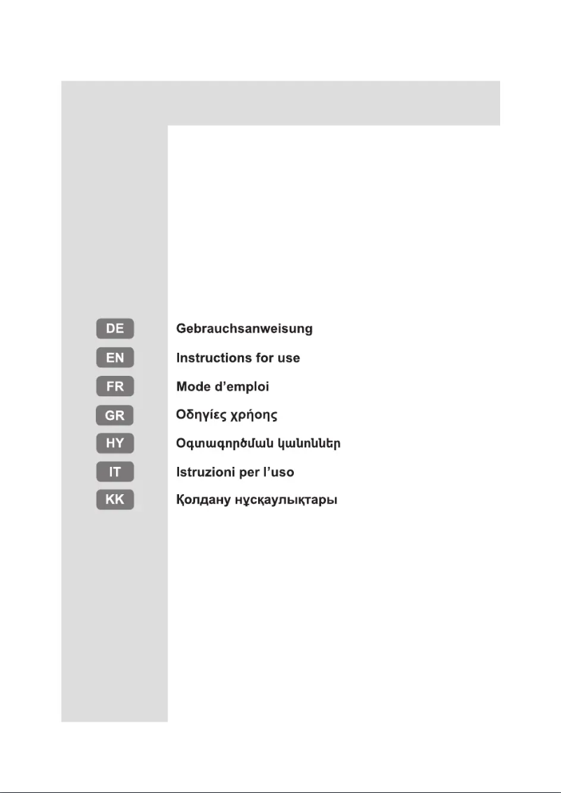 Página 1 del manual Manual de usuario Indesit I84TE 31 X EX
